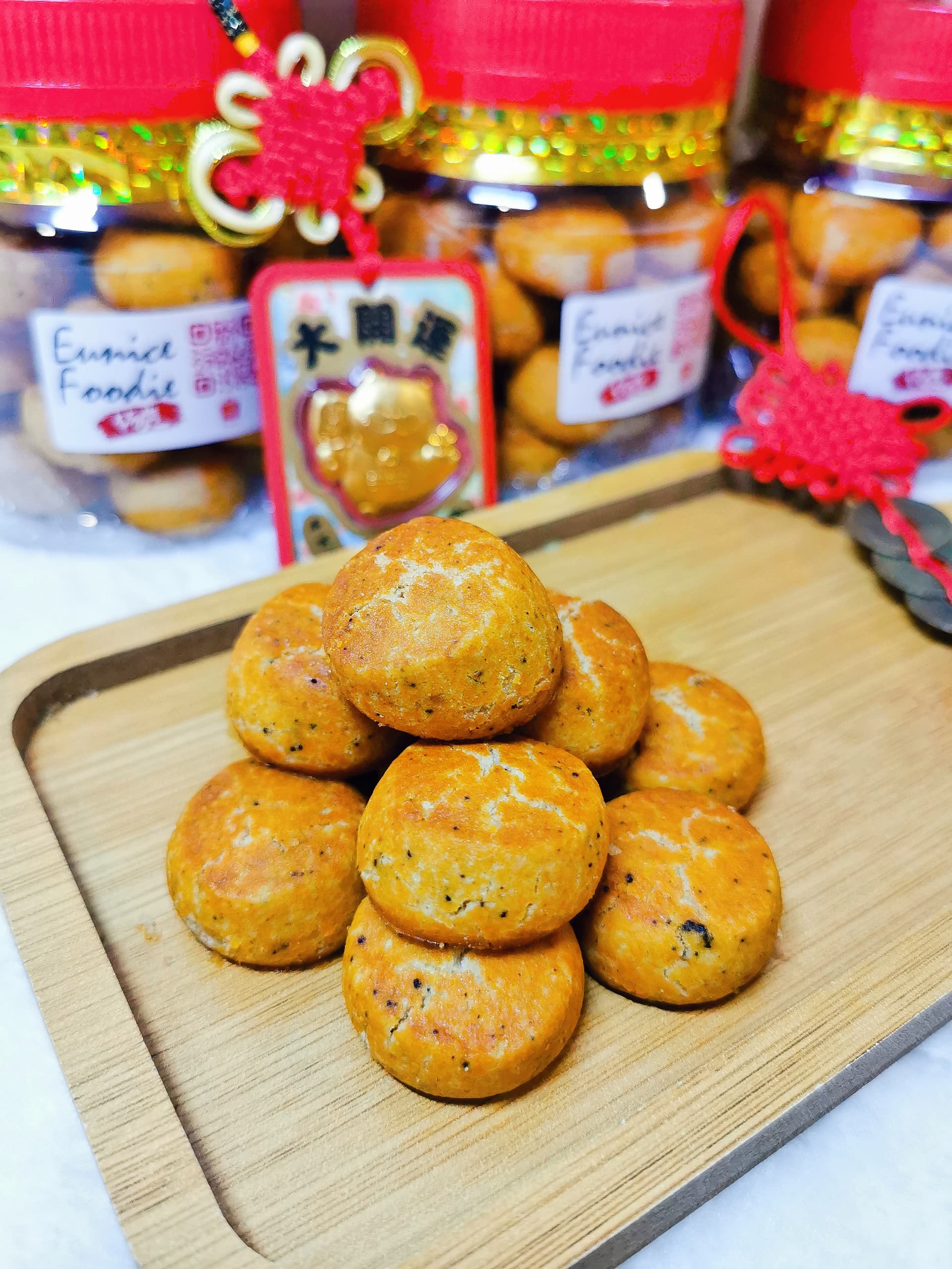 芋头酥 Taro Cookies (Round/圆型）